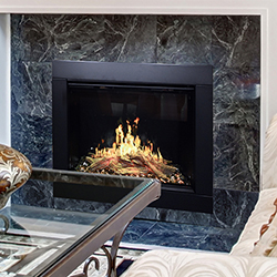 26" Orion Heliovision Traditional Fireplace Insert - Modern Flames