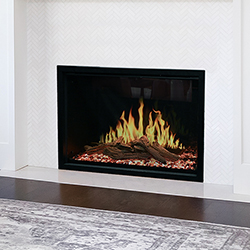 30" Orion Heliovision Traditional Fireplace - Modern Flames