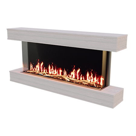 52" Orion Multi Studio Suite Floating Mantel Kit - Modern Flames