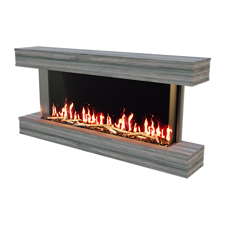52" Orion Multi Studio Suite Floating Mantel Kit - Modern Flames