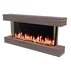 52" Orion Multi Studio Suite Floating Mantel Kit - Modern Flames