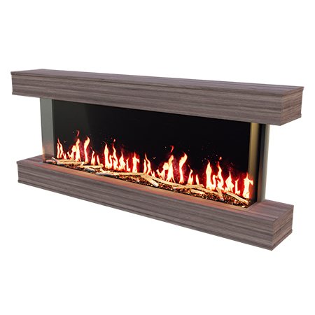 60 Orion Multi Studio Suite Floating Mantel Kit - Modern Flames