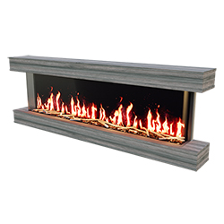 76" Orion Multi Studio Suite Floating Mantel Kit - Modern Flames