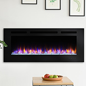 48" Allusion Linear Electric Fireplace - HHT SimpliFire