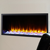 43" Scion Clean Face Linear Electric Fireplace - HHT SimpliFire