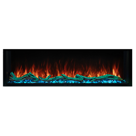 56" Landscape Pro Multi-Sided Linear Electric Fireplace - Modern Flames