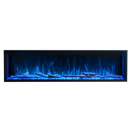 LPS Landscape Pro Slim Linear Electric Fireplace - Modern Flames