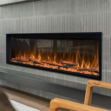 68 LPS Landscape Pro Slim Linear Electric Fireplace