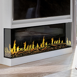 52" Orion Multi-Sided Heliovision Linear Fireplace - Modern Flames