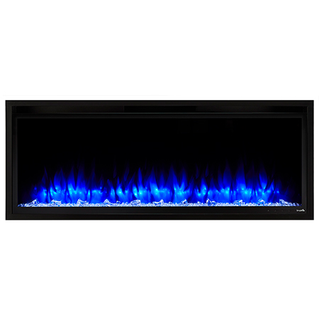 Allusion Platinum Linear Electric Fireplace - SimpliFire