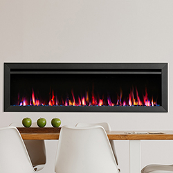 60" Allusion Slim Linear Electric Fireplace - SimpliFire
