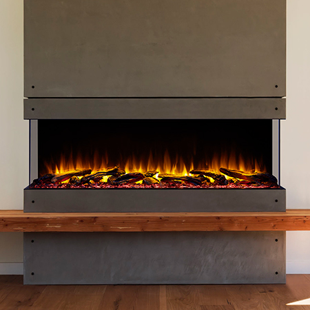 Scion Trinity 55 Linear Electric Fireplace - SimpliFire